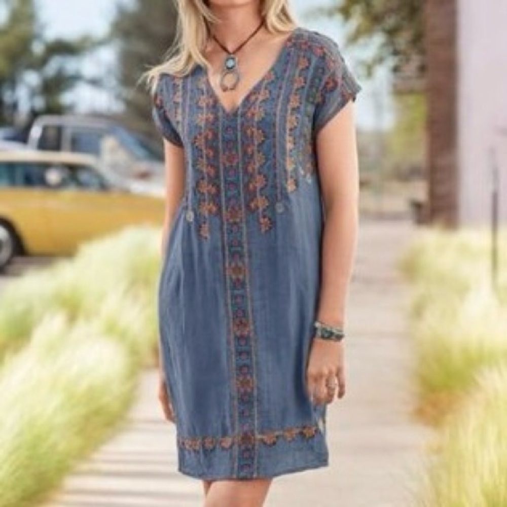 EUC - Sundance Garden Melody Dress - Size Small Petite
